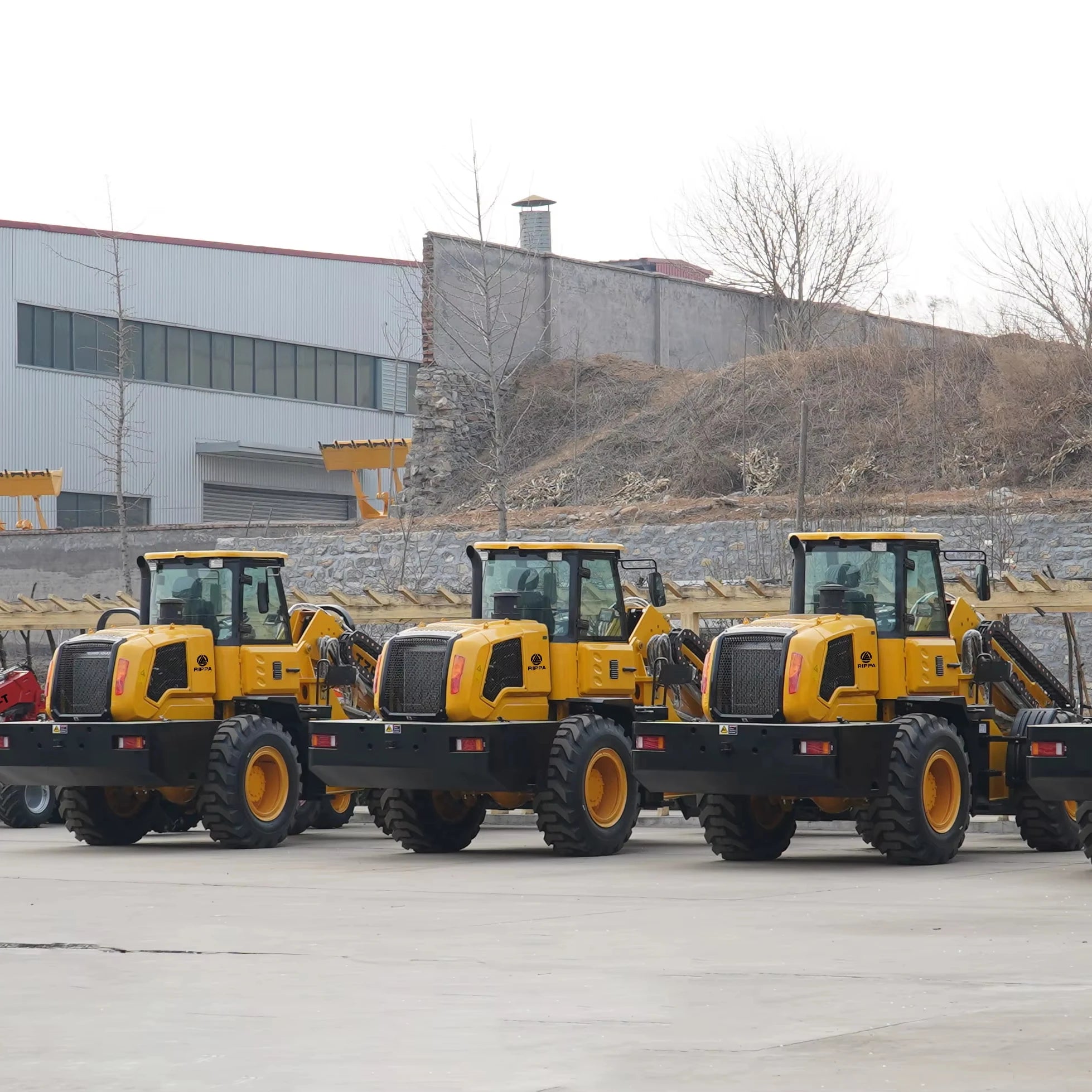 Ce 3 Ton 4 Ton 5 Ton 6 Ton Mini Tractor Backhoe Loader Small Loader 4X4 With Attachment Backhoe