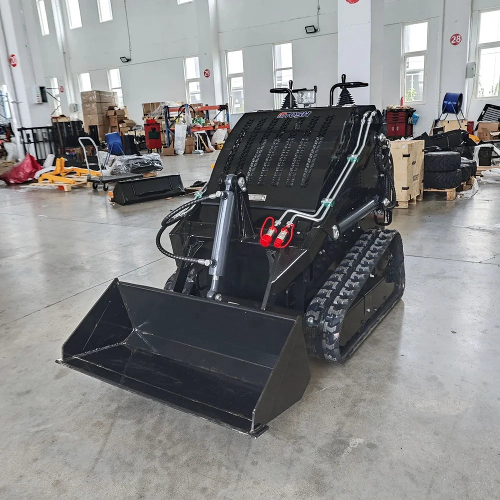 TOSH Hot Selling Crawler Skid Steer Loader Diesel  Mini Skid Steer Loader With Track