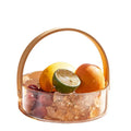 Handmade Transparent Glass Pot Fruit Bowls Borosilicate Glass Elegant Ice Bucket Salad Glass for Food