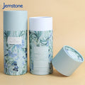 Custom Food Grade Recycled Cardboard Cylinder Luxury Perfume Skin Care Product Packaging Box Round Kraft Paper Tube Packaging