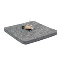 Easyhandmade Gray Woolen Mat New Creations 12" X 12" X 1" Animal Pattern Handmade Soft Needlework Felt Starters Basic Felting