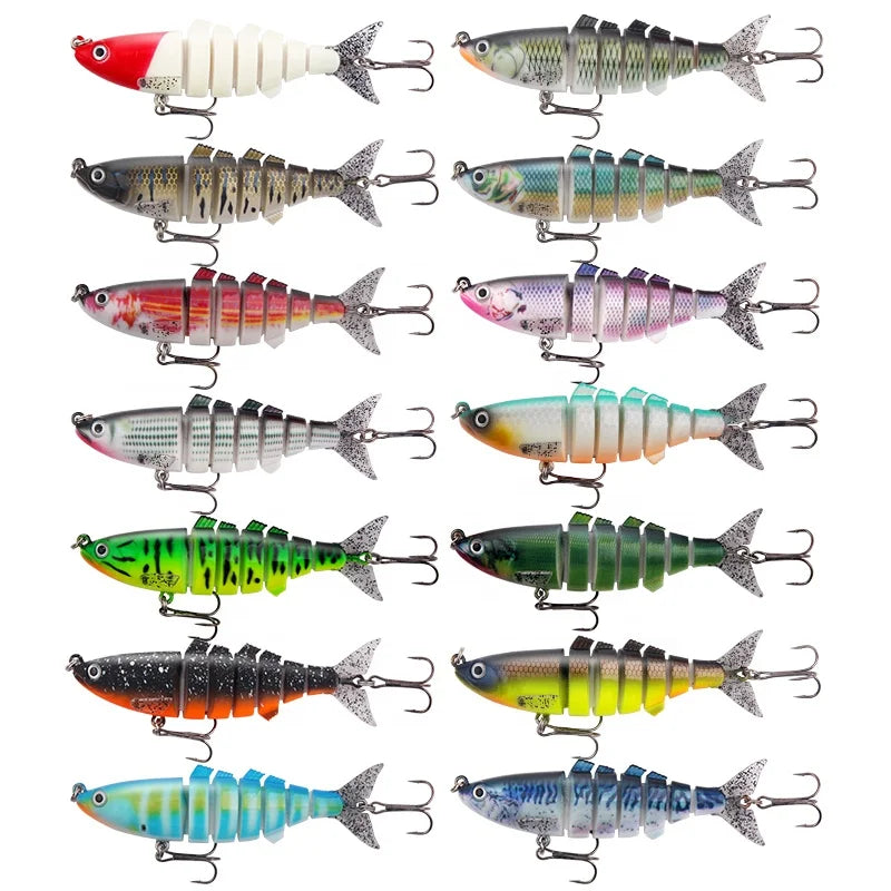 Fishing Lures JOINTED Minnow 110mm/25.5g Hard Baits Swing Carp Bait Swimming Bait