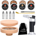 WEIBU Old Fashion Whiskey Smoker Kit bar Household Wooden Tools Luxury Smoker Gift for Father Friends Colleagues