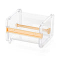 Washi Tape Dispenser Multi Roll Transparent Roll Tape Holder Organizer Mini Tape Storage Box for School Office
