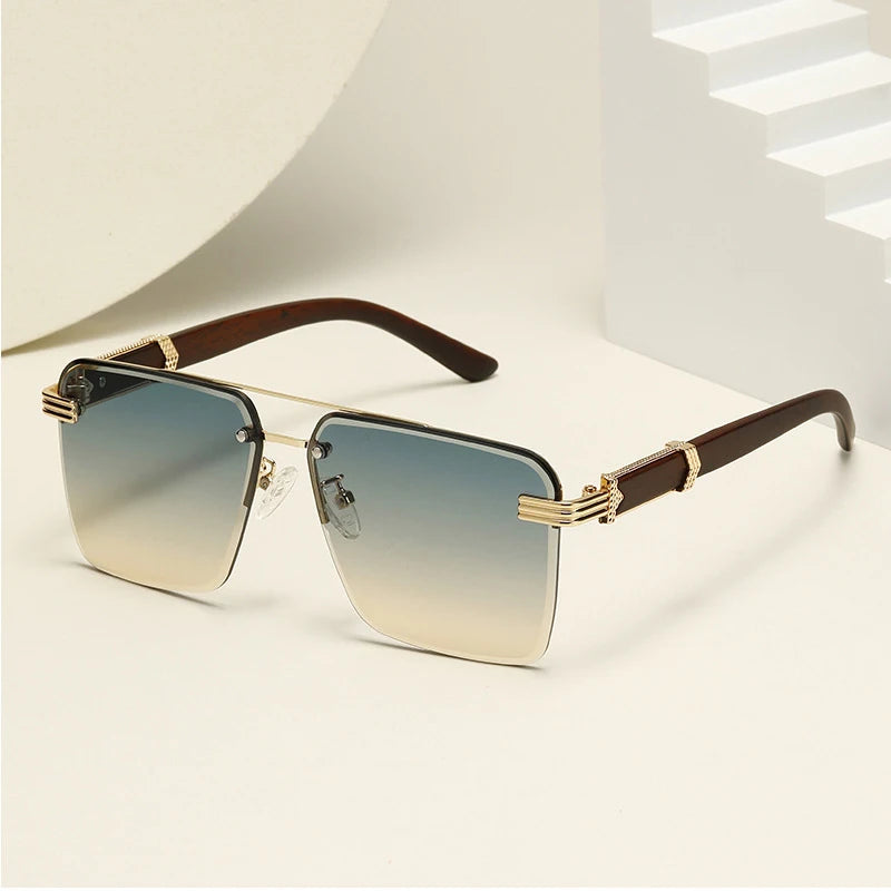CONCHEN Trendy square Frame Fashion Ladies Sunglasses Luxury Sunglasses Outdoor Driving Sunglasses