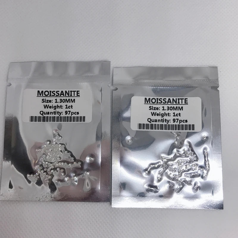 Cheap Price 0.8-3.0mm D VVS Moissanite Round White Synthetic Loose Moissanite Diamond
