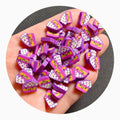 500g Cake Polymer Clay Sprinkle for Kids DiySoft Clay for Craft Clay/Nail Art/Scrapbook Decoration DIY Slime Shaker Fillings