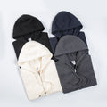 Men and Women Can Be Customized Blank Large Version of the Super Soft Zipper Hoodie to Pass the Style