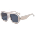 Newest Vintage Big Frame Sun Glasses for Women Novelty Irregular Shaped Sunglasses with Durable PC Material