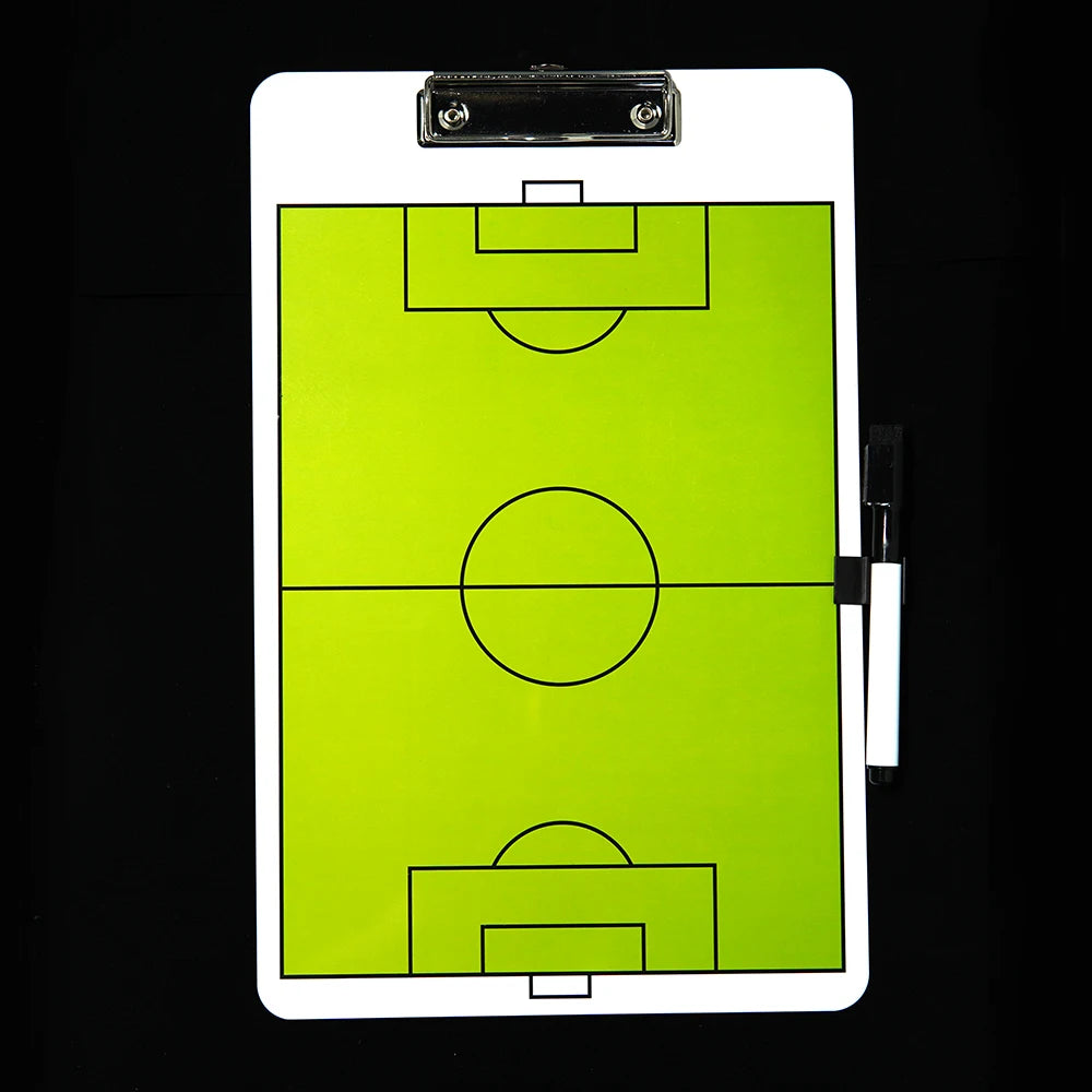 Hot Selling Custom Color Plastic Magnetic Football Tactic Board Soccer Coaching Clipboard Training Coaches Writing Strategy