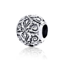 European Style Flower Beads 925 Sterling Silver Fit Original Charm DIY Bracelet Pendant Bead for Jewelry Making SCC1179