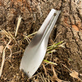 Titanium Trowel Camp Shovel  Outdoor Compact Poop Shovel/Trowel Multi Tool for Hiking Camping Camping Accessories