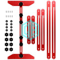 Precision Stair Measuring Ruler Kit Stair Tread Gauge Stair Shelf Frame Template Hand Tools DIY Staircase Installation Tools