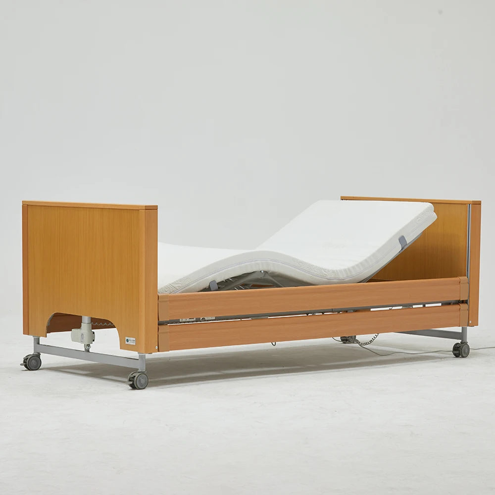 Electric Adjustable Beds for Seniors Wood Bedroom Set Electric Hospital Beds for Home Care Bed for the Elderly