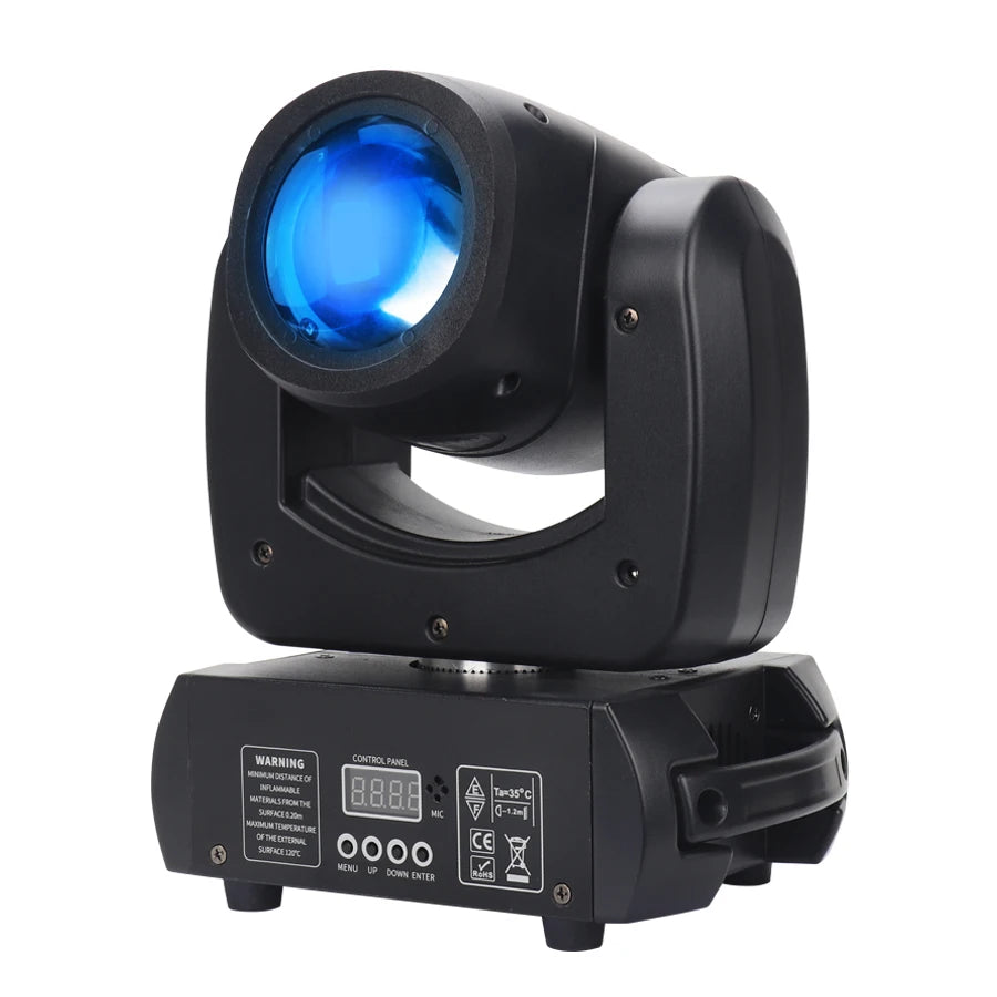 100W Mini LED Moving Head Light Beam DJ Light Night Club Cabeza Movil Gobo Luces Stage Lighting