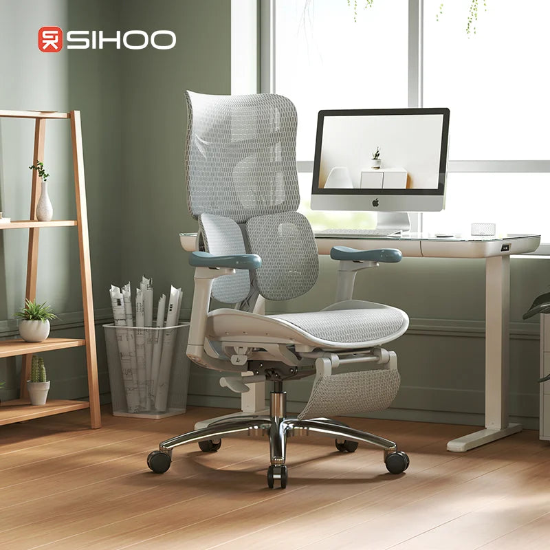 Sihoo S100 New Design boss Chair 4D Coordinated Armrests Independent Backrest Ergonomic Office Chair