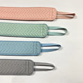 100% Viscose Customize LOGO Exfoliator Massage Double Sided Skin Scrubbing Strap Shower Bath Exfoliating Back Scrubber