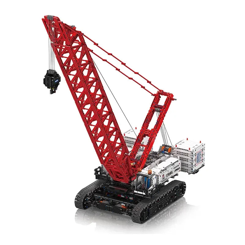 For Mould King 17046 High-Tech Mechanical Crawler Crane Model SK6000 VPC 1:8 Technical Bricks Creative Assembly Toy Inspired