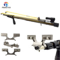 For Outdoor Hunting and Shooting Black Slingshot with Sight Can Be Used with Various Rubber Bands