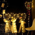 Birthday Wedding Decoration 2026 Love Box Women Decor San Valentin Idea Gift Transparent Rose Led Bobo Balloon Valentines Day