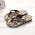 Direct Factory Sale Men's Summer Outdoor Slides Customizable Anti-Slip Flip Flops Comfort Soft Soled House Slippers Mesh Lining