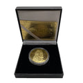 Ready Stock Metal Craft Jesus Faith Religious Coin 24 k Gold and Silver Coin