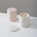 Scented Vessels Cement Ceramics Holder Box Packaging Ceramic Empty Candle Jar