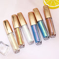 Private Label Eye Shadow High Pigment Marble Makeup Chameleon Duochrome Liquid Glitter Eyeshado