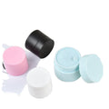 Hot Sale Various Sizes 5g-50g Empty Cosmetic Round Frosted PP Plastic Jars for Face Cream & Body Lotion Multiple Colors