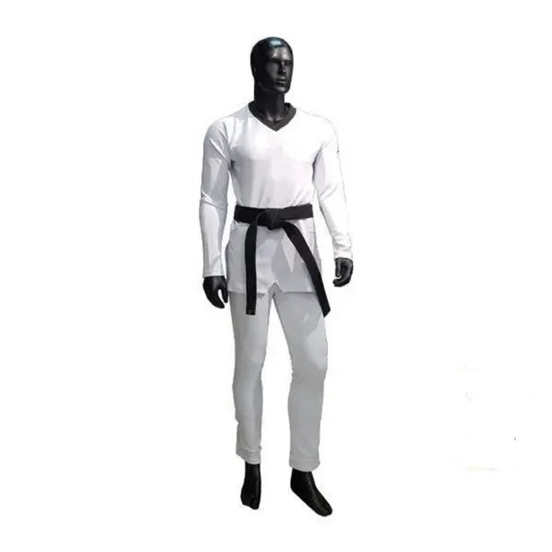 QUTENG Sinoer Ropa Manufacturers Pinetree Pine Tree Children Fighter Taekwondo Uniform Vo Phuc