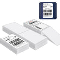 LKX Fandfold 4 X 6 Inch Top-coated Thermal Label Waterproof 500 Sheets Wholesale Shipping Customized Size Accept Printed