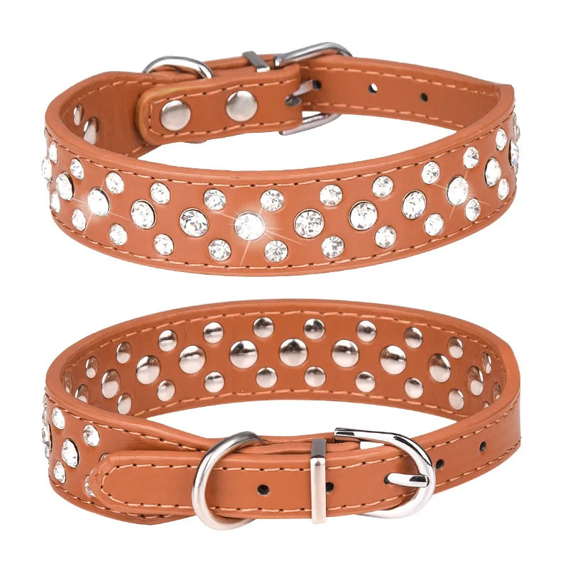 New Design Bling-bling Rhinestone Collar for Pet for Small Dog and Cat