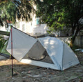 Waterproof Ultralight 2 Person Camping Tent with Carry Bag and Front Canopy for Outdoor Adventures