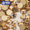 VDD 058 Golden Shadow SS16-SS30 2088 Rhinestones Crystal AAAAA 8 Big 8 Small Flatback Stone DIY Crafts Nail Art Accessories