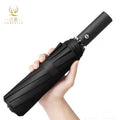 12 Ribs Parasol Umbrellas Three-Fold Promotional Folding Rain Umbrella with Strong Windproof Sports Outdoor Plastic Handle