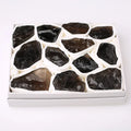 Hongzhuo Natural Smoky Quartz Raw Gemstone Crystal Rock Healing Stone Bulk Mineral Specimen Set