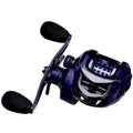 10kg Max Drag Baitcasting Reel Power High Speed 7.2:1 Bait Drag Casting Wheel Saltwater Fishing Reel