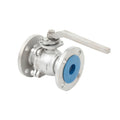 Stainless Steel 304 316 Flanged Ball Valve Lever Operated
