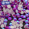 VDD 386 D.H Purple SS6-SS30 Hot-Fix Glass Rhinestones Crystal Flatback Strass Stones For Garment Dress DIY Fabric Accessories