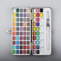 Acuarela Pintura De Acuarela Watercolor Paint Brush Set >3 Years Old Canvas Paper 72 Vibrant Colors 12ml Bright Color Available