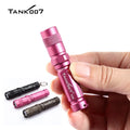 TANK007 E09 EDC Torch Light Pocket Aluminium White Light Flashlight Mini Aluminium Alloy Torch Led Flashlight Keychain
