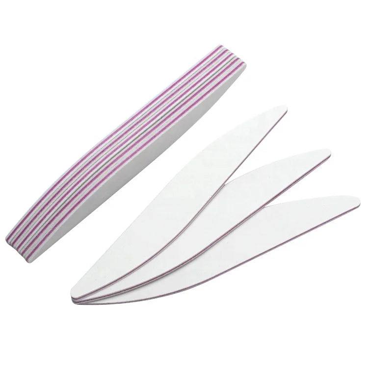 Factory Direct Nail File Hot Selling Top Quality Japan Sandpaper 100/180 Professional Manicure Nail File Wholesale for Salon Use