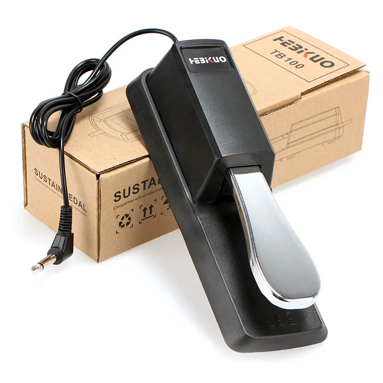 Factory OEM Wholesale Studio-Grade MIDI Sustain Piano Pedal for Digital Piano Electronic Organ Synthesizer