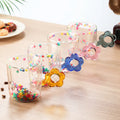 2023 New High  Borosilicate Coffee Glasses Clear Mug Tea Water Glass Cups with Lovely