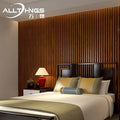 Wood Grain Coverage Decorative Background Wall Composite Material Wpc Bamboo Wall Panel