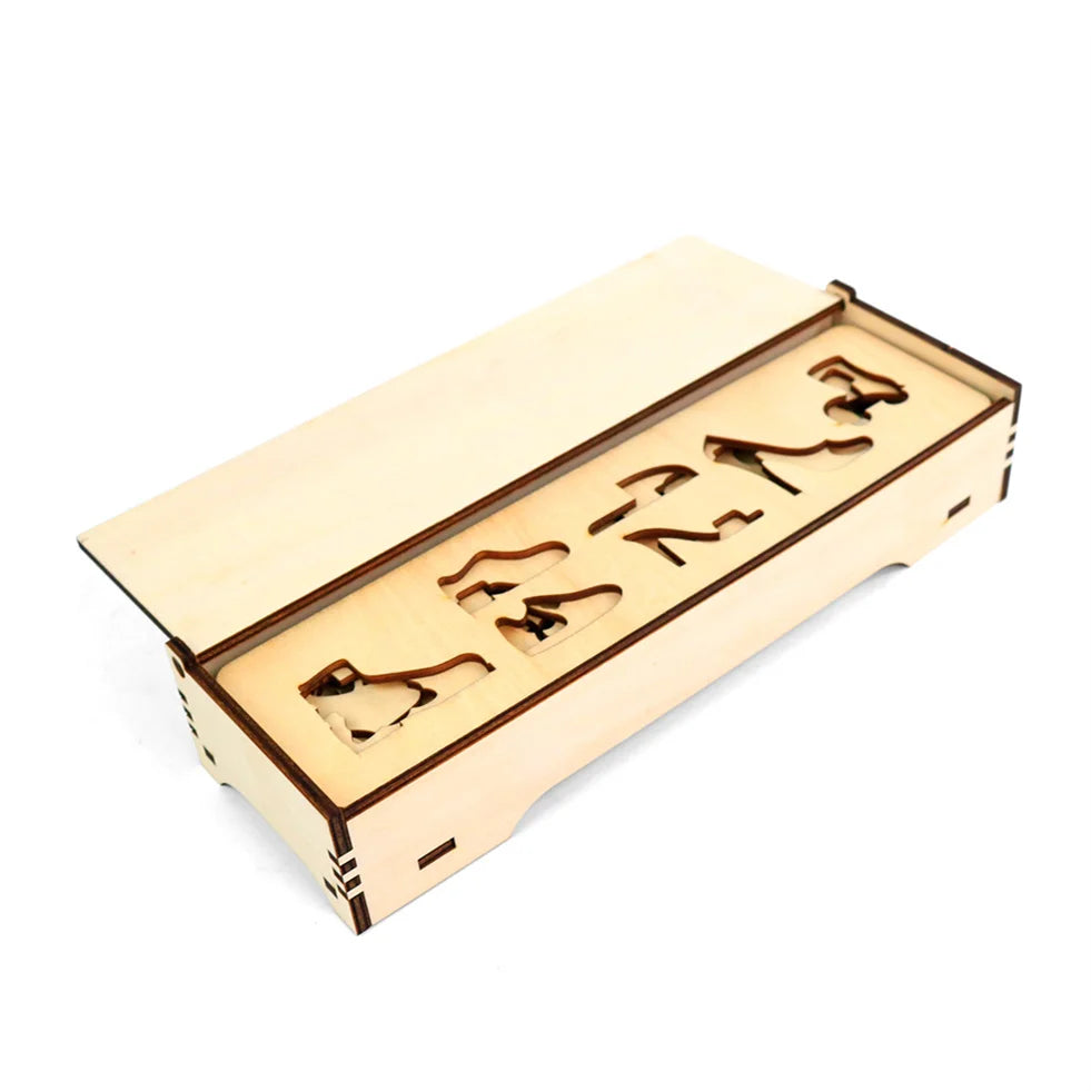 Wooden Children's Drawing Templates Drawing Molds Children's Stationery Supplies