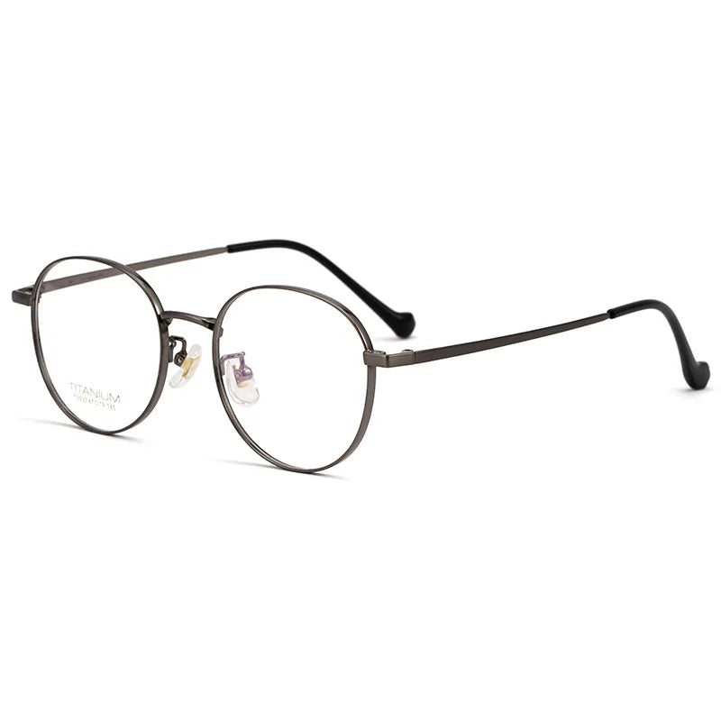 Vintage Pure Titanium Glasses Frames Fashion Spectacle Women Men Optical Eyeglasses Frames for All Face