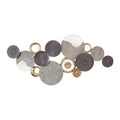 Wholesale in Stock Decorative Luxury Iron Wall Decorations Metal  Pendant Leaves Hangings