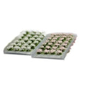 28pcs Miniature Architecture Ho Scale Model Static Grass Bush Flower for Ho Scale Train