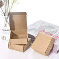 Kraft Paper Box Mini Gift Box DIY Handmade Soap Holder Candy Chocolate Favor Small Mailing Box Customized Size and Printing